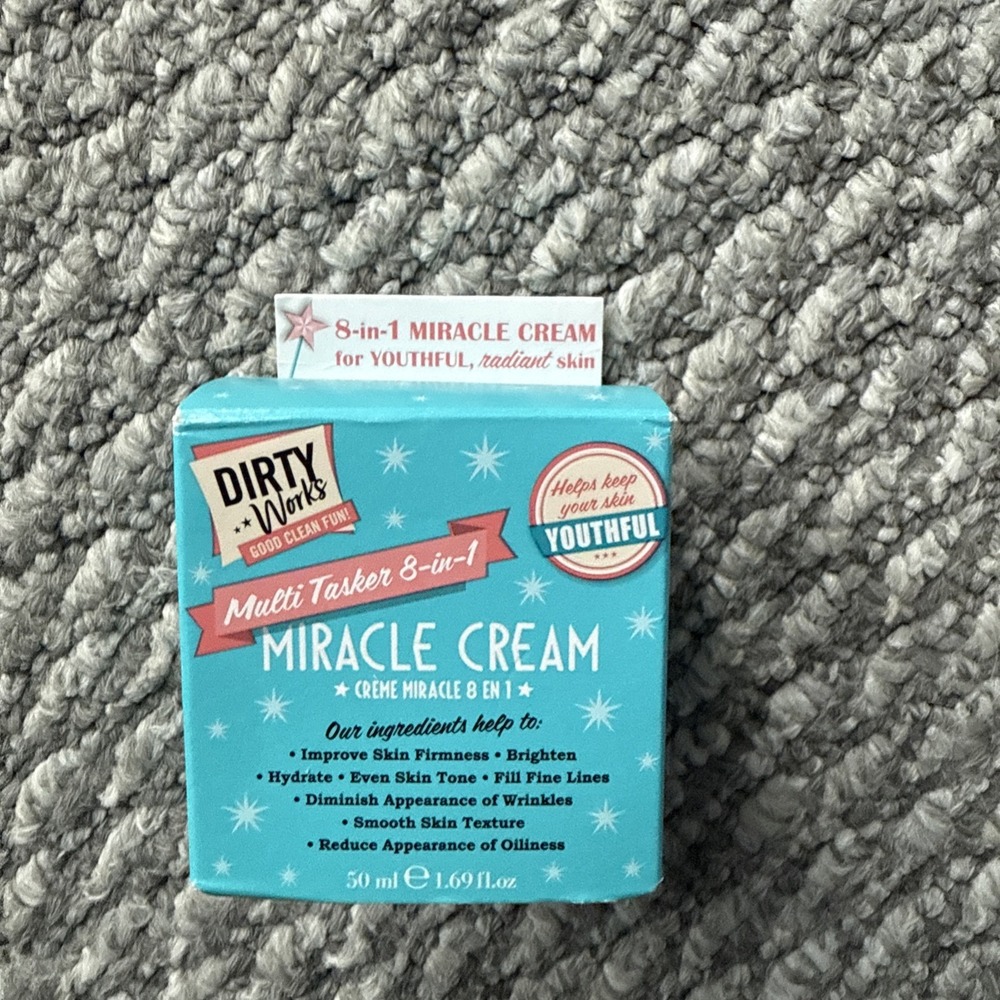 Dirty Works Multitasker 8-in-1‎ Miracle Face Cream 1.69 Fl oz/50ml New In Box 🎁